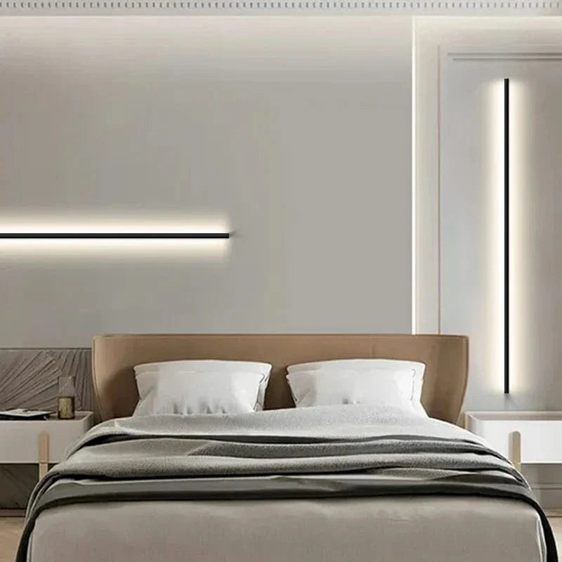 Applique Murale LED Cuboïde Minimaliste en Aluminium avec Télécommande Gradable - Luminex | Marco Lucetti