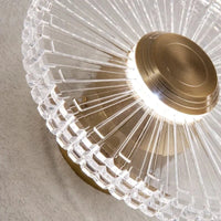 Applique Murale LED Cuivre Acrylique - Élégance Lumineuse | Marco Lucetti