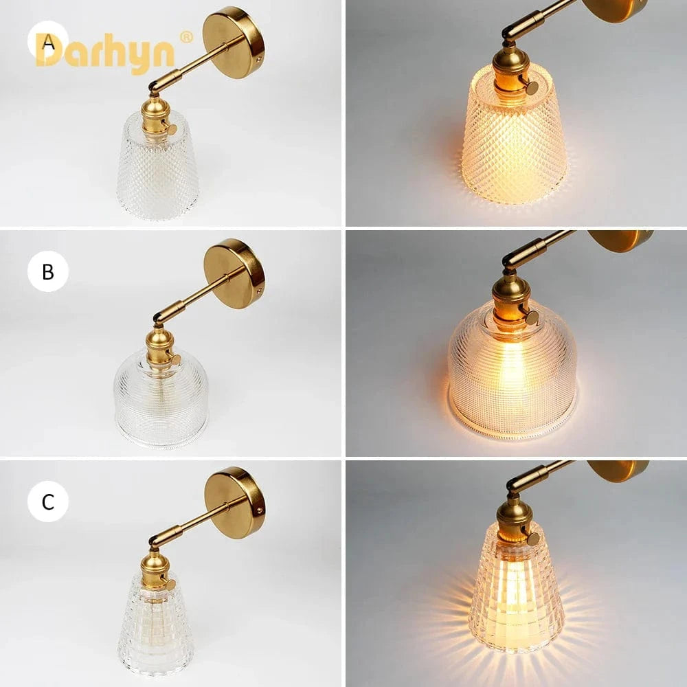 Applique murale LED cuivre pivotante - Idéale pour chambre et étude | Marco Lucetti