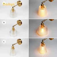 Applique murale LED cuivre pivotante - Idéale pour chambre et étude | Marco Lucetti