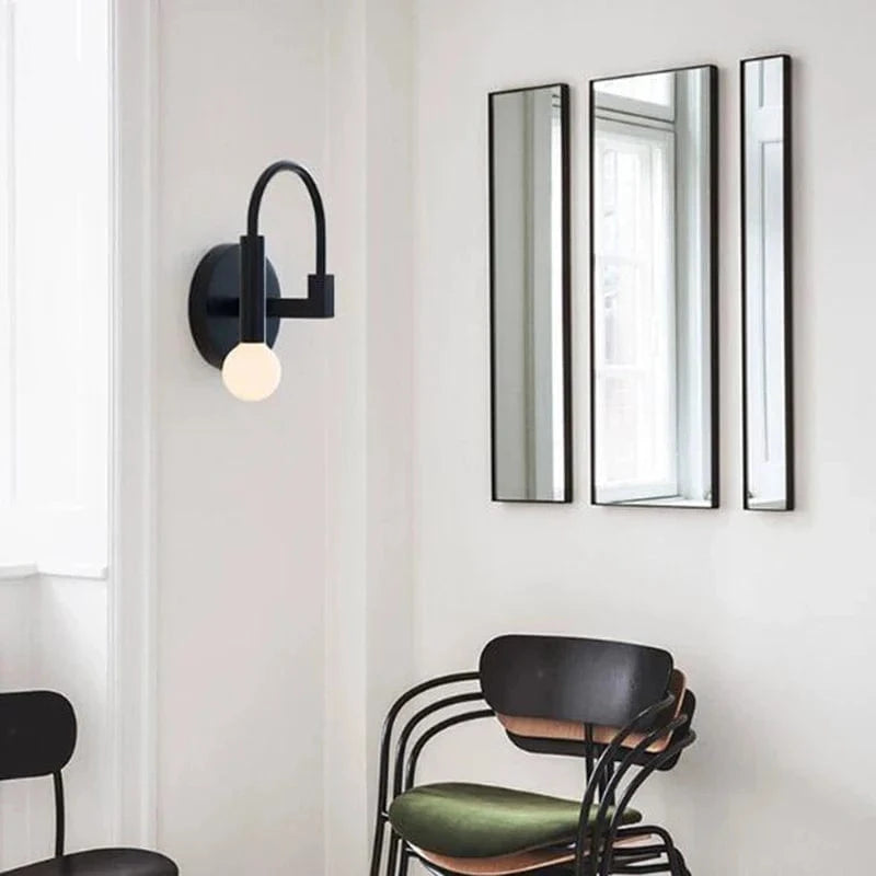 Applique murale LED Curve Black | Marco Lucetti