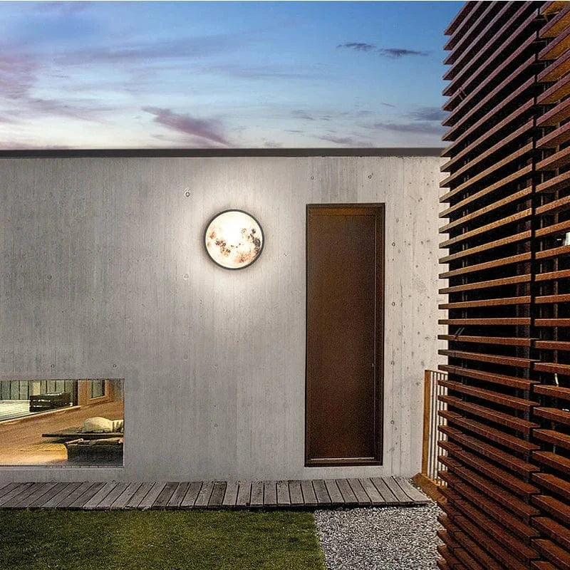 Applique Murale LED d'Extérieur Moderne Etanche - Idéale pour Porche, Balcon et Jardin | Marco Lucetti