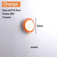 Applique murale LED d'intérieur CreativeSwitch - Nouvelle Lampe | Marco Lucetti Orange