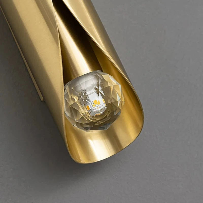 Applique murale LED de haute qualité en cuivre - Style Moderne | Marco Lucetti