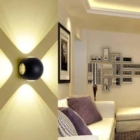 Applique murale LED de jardin étanche - Design 4 côtés | Marco Lucetti