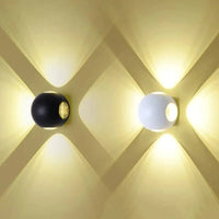 Applique murale LED de jardin étanche - Design 4 côtés | Marco Lucetti