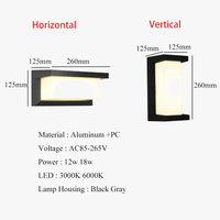 Applique murale LED de jardin IP65 - Éclairage extérieur étanche | Marco Lucetti