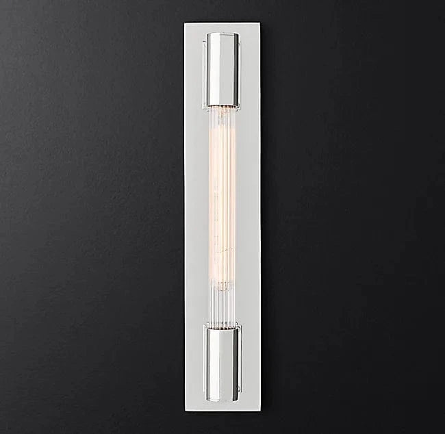 Applique Murale LED de Luxe Américaine Rétro Décorative Premium | Marco Lucetti Argent / Blanc chaud (2700-3500K)