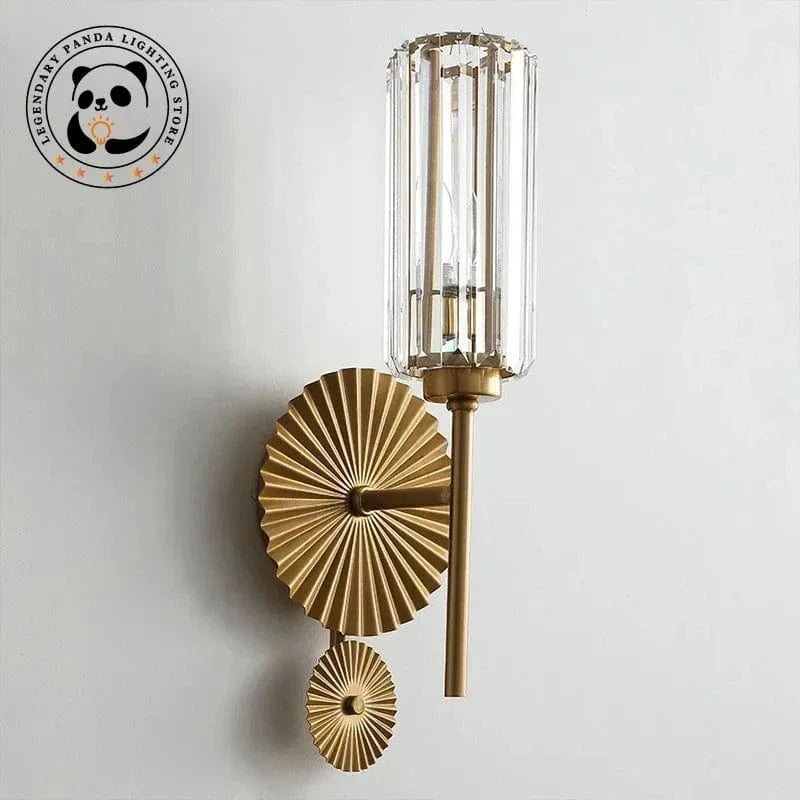 Applique murale LED de luxe en cristal postmoderne | Marco Lucetti