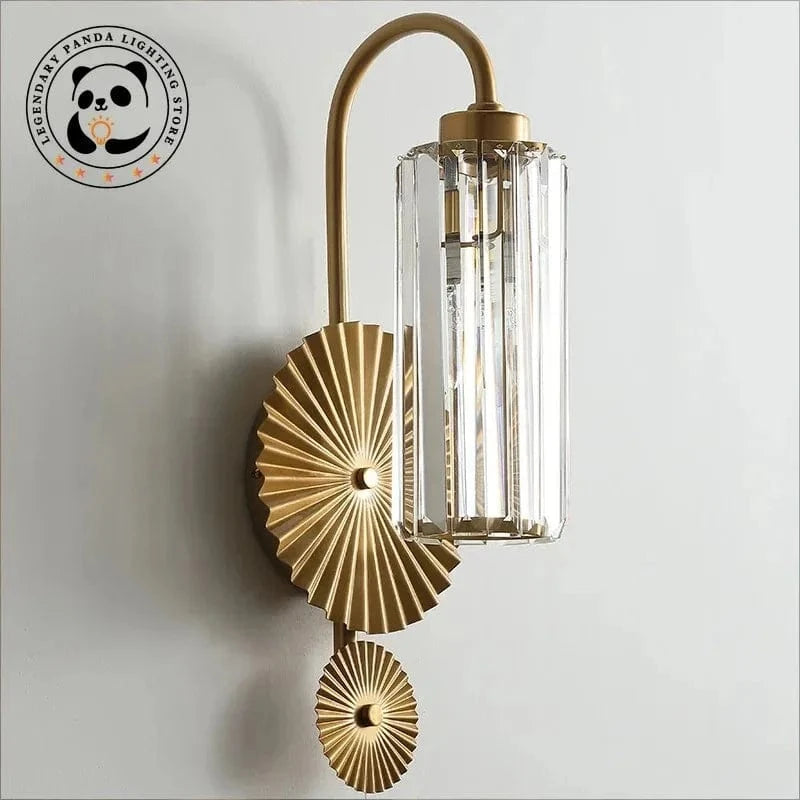 Applique murale LED de luxe en cristal postmoderne | Marco Lucetti