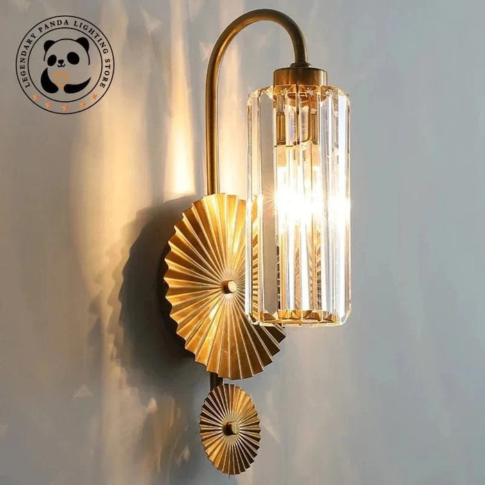 Applique murale LED de luxe en cristal postmoderne | Marco Lucetti