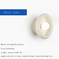 Applique murale LED Luxe en Jade pour Hôtel de Prestige