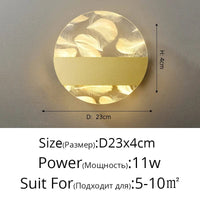 Applique murale Led de Luxe en Plumes | Marco Lucetti