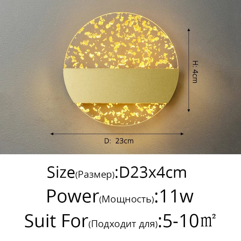 Applique Murale LED de Luxe en Plumes Minimaliste & Moderne | Marco Lucetti