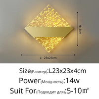 Applique Murale LED de Luxe en Plumes Minimaliste & Moderne | Marco Lucetti