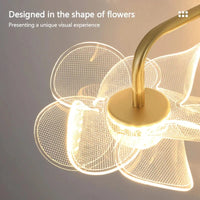 Applique murale LED de luxe "Fleur Enchantée" | Marco Lucetti