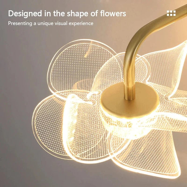 Applique murale LED de luxe "Fleur Enchantée" | Marco Lucetti
