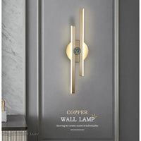 Applique Murale LED de Luxe Nordique Creative Sans Câblage - Style Premium | Marco Lucetti