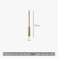 Applique Murale LED Nordique de Luxe - Luminaire Décoratif d'Intérieur