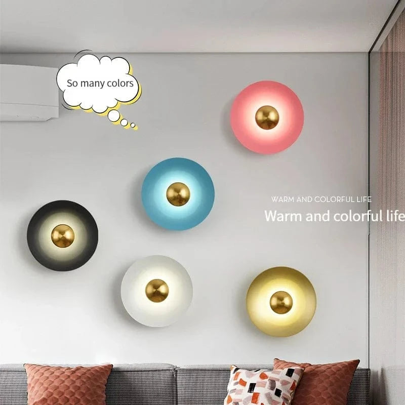 Applique Murale LED de Luxe Ronde pour une Décoration Moderne de Luxe Intérieure. | Marco Lucetti