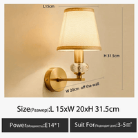 Applique murale LED de style européen pour hôtel de luxe | Marco Lucetti