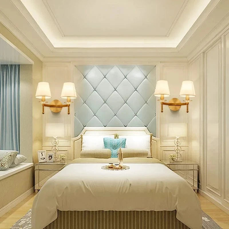 Applique murale LED de style européen pour hôtel de luxe | Marco Lucetti