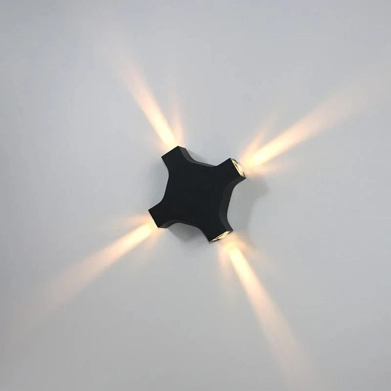 Applique murale LED décor porte d'entrée appliques jardin  | Marco Lucetti