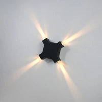 Applique murale LED décor porte d'entrée appliques jardin  | Marco Lucetti