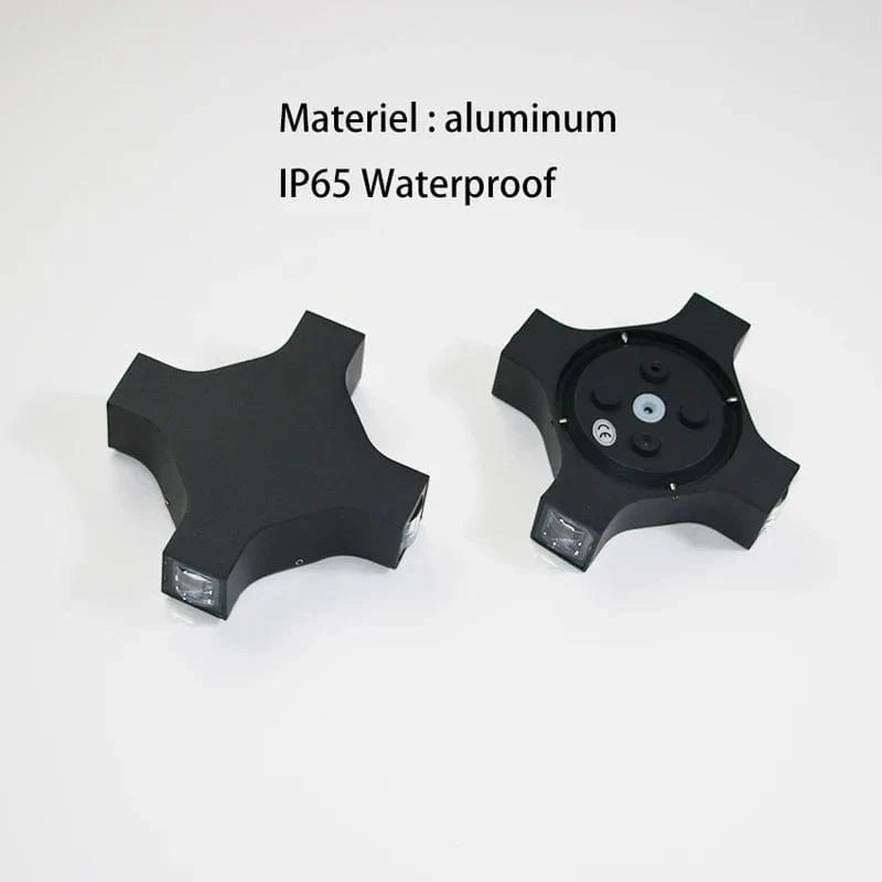 Applique murale LED décor porte d'entrée appliques jardin  | Marco Lucetti