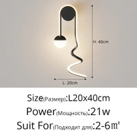 Applique murale LED décorative - Parfaite pour mettre en valeur votre télévision | Marco Lucetti