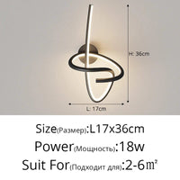 Applique murale LED décorative - Parfaite pour mettre en valeur votre télévision | Marco Lucetti