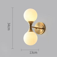 Applique murale LED Delly Glass Balls | Marco Lucetti