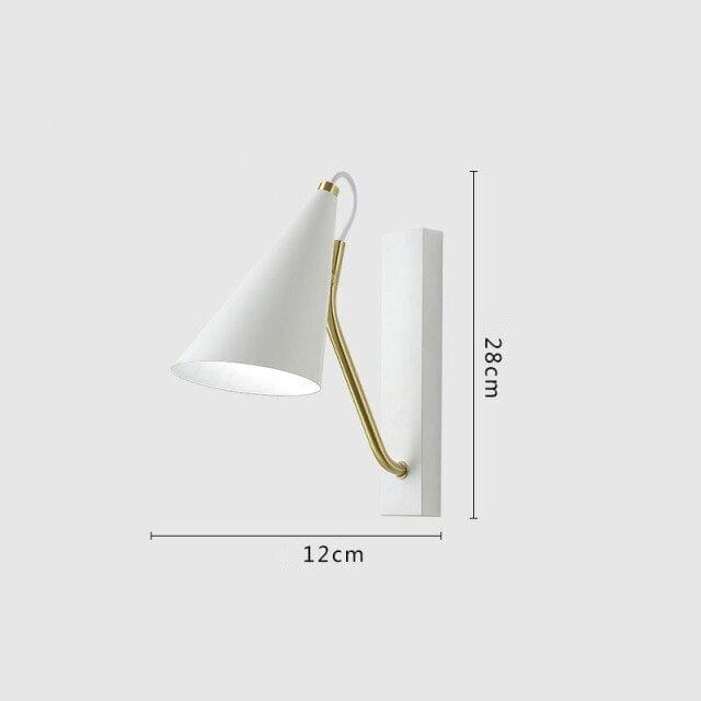 Applique murale LED design Aina | Marco Lucetti Blanc