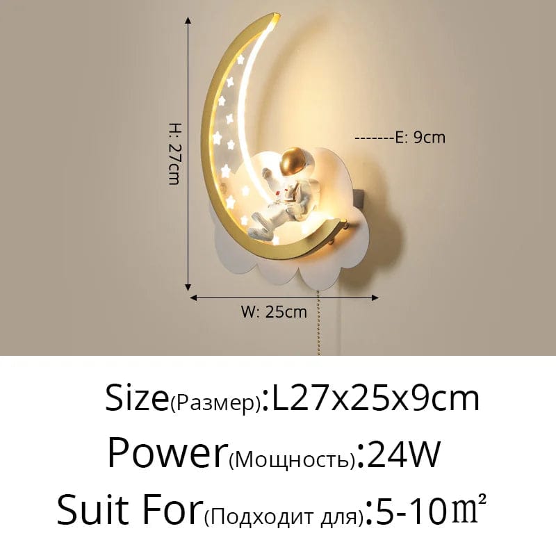 Applique murale LED design artistique : Nouvelle Collection avec Interrupteur | Marco Lucetti UN / Trois couleurs