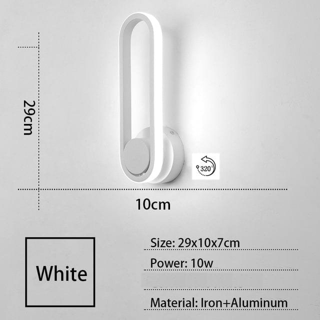 Applique murale LED design Atticus. | Marco Lucetti C - Blanc / Chaude