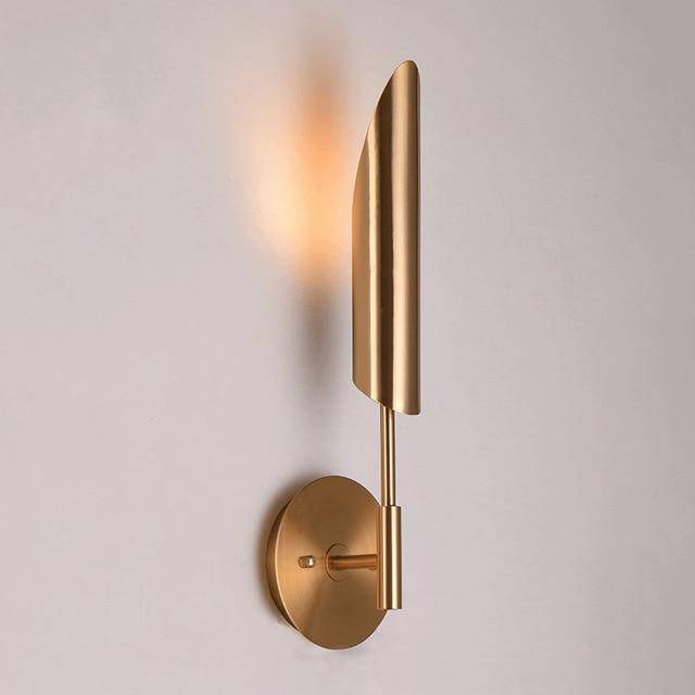 Applique murale LED design Bronze | Marco Lucetti 1 lampe / Froide