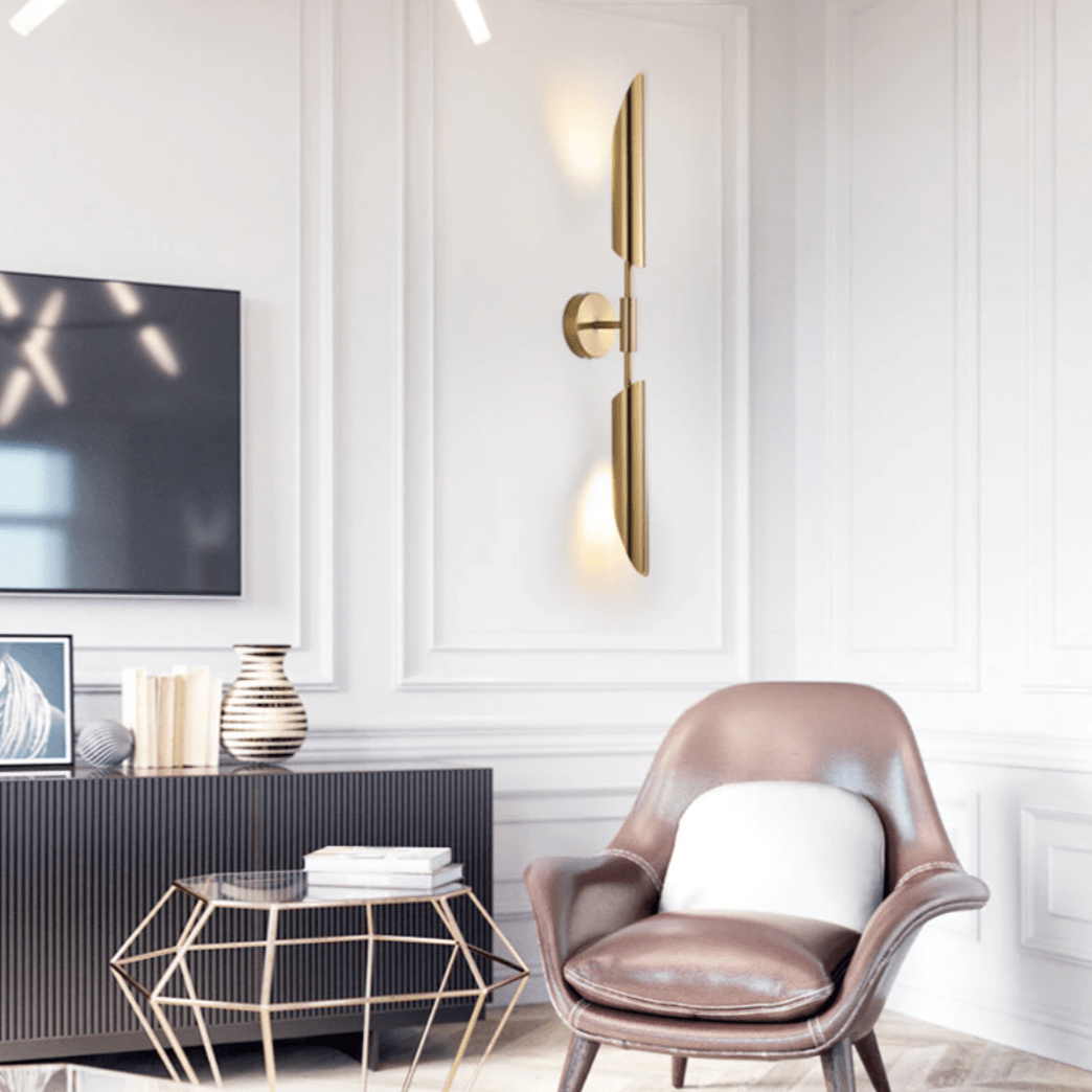 Applique murale LED design Bronze | Marco Lucetti