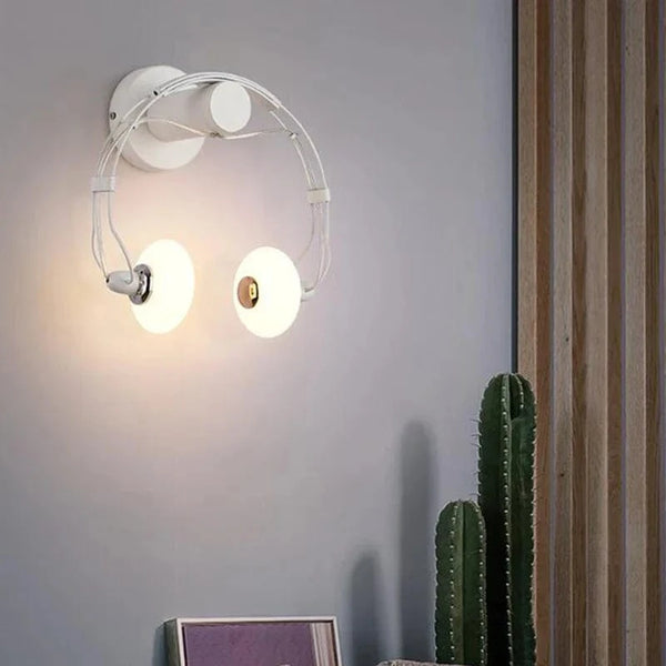 Applique murale LED - Design casque audio | Marco Lucetti