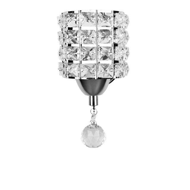 Applique murale LED design Cristal Lemon | Marco Lucetti Argenté