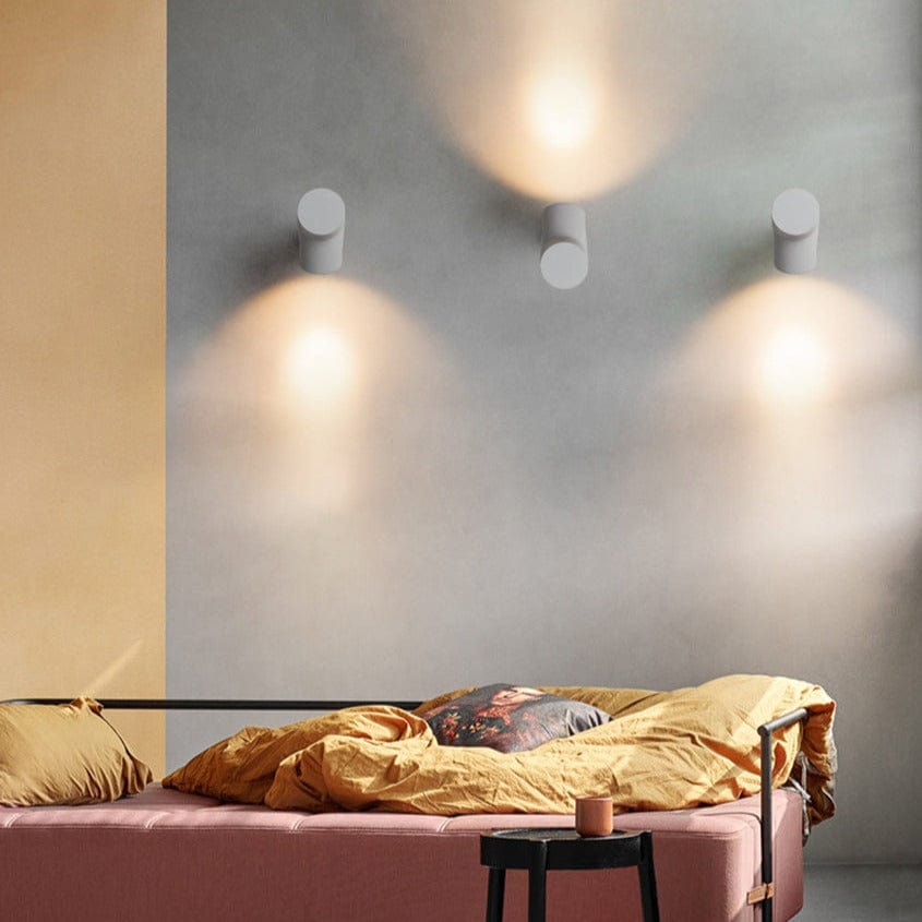 Applique murale LED design cylindrique Zion | Marco Lucetti