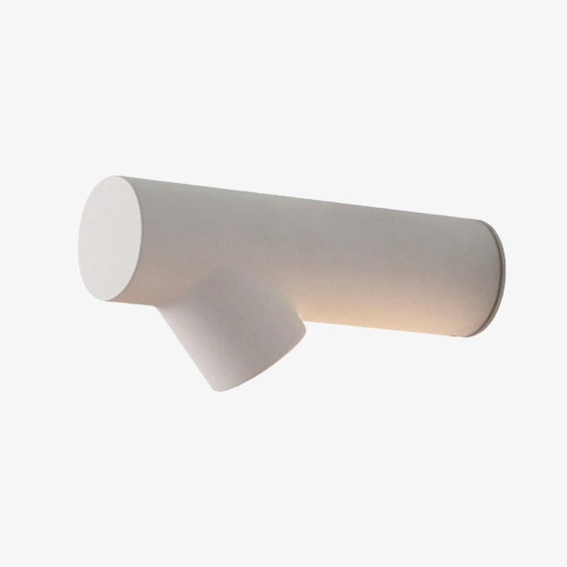 Applique murale LED design cylindrique Zion | Marco Lucetti Blanc / Chaude