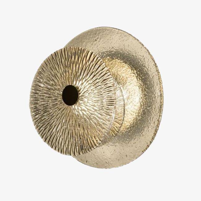 Applique murale LED design dorée | Marco Lucetti