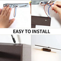 Applique Murale LED Design en Acrylique avec Montage en Surface et Câblage Intégré | Marco Lucetti