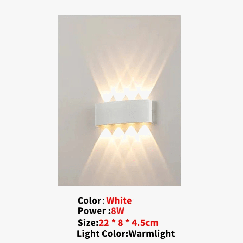 Applique murale LED design en aluminium | Marco Lucetti