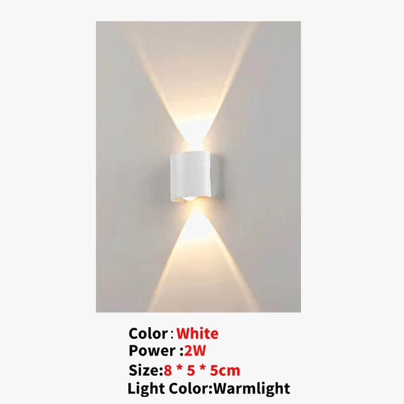 Applique murale LED design en aluminium | Marco Lucetti