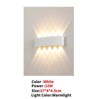 Applique murale LED design en aluminium | Marco Lucetti Blanc-10W-Warmlight