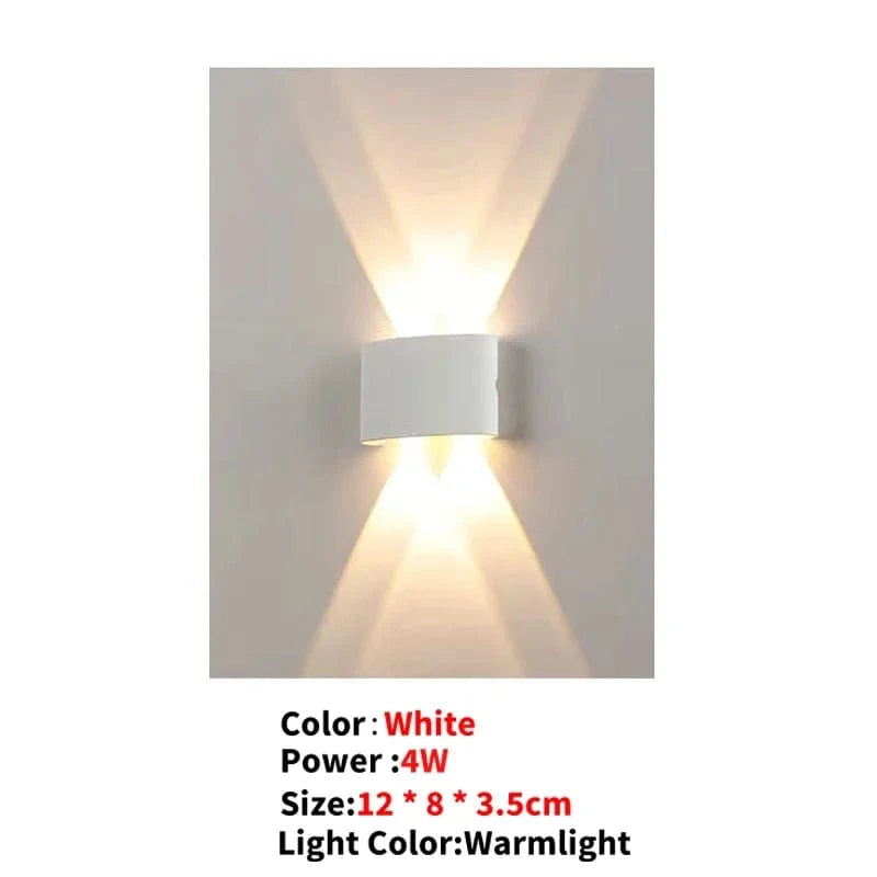 Applique murale LED design en aluminium | Marco Lucetti Blanc-4W-Warmlight