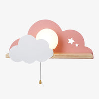 Applique murale LED design en bois Lyzia | Marco Lucetti Rose