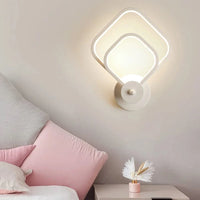 Applique murale LED design en carré arrondi | Marco Lucetti