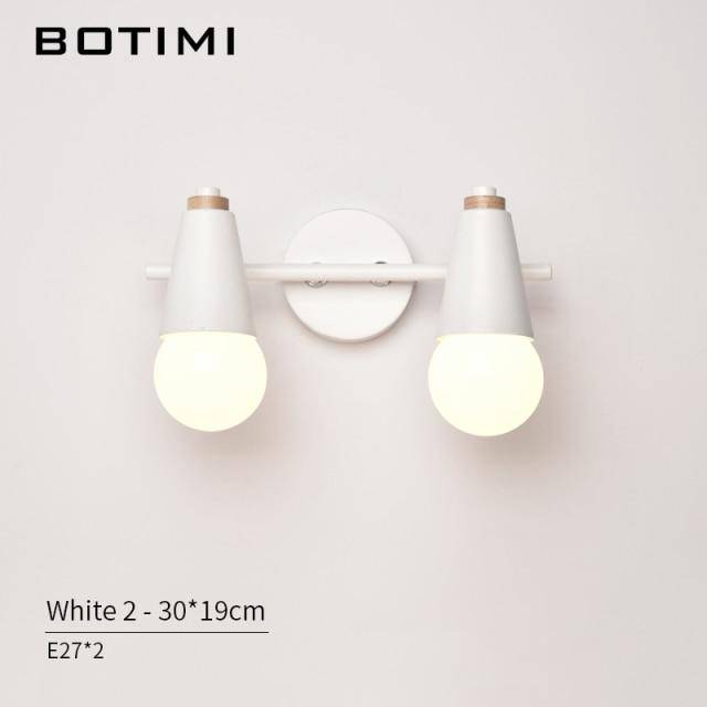 Applique murale LED design en métal coloré | Marco Lucetti 2 lampes - Blanc